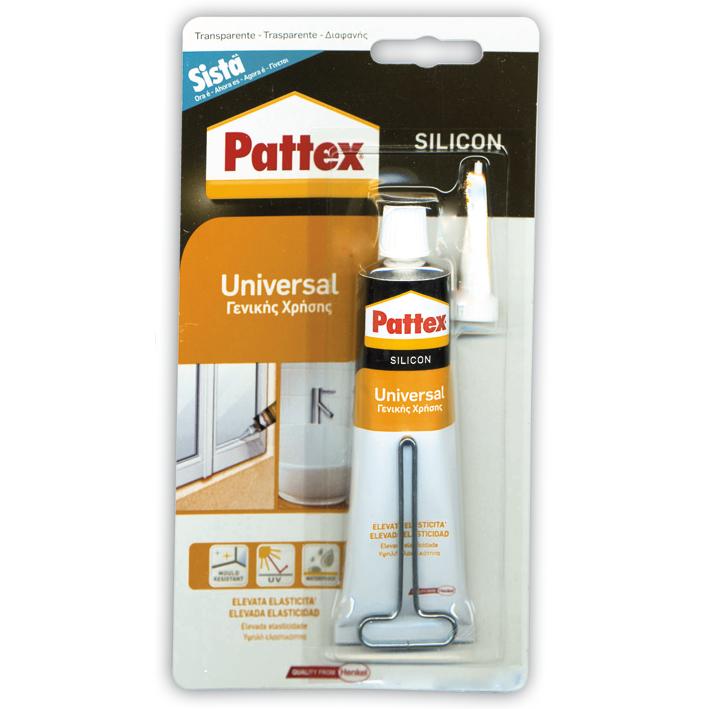 Silicon Pattex (silicon 5) Universal 60ml Trasparente