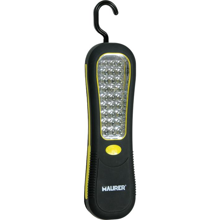 Torcia Batteria Ricaricabile Maurer 8led